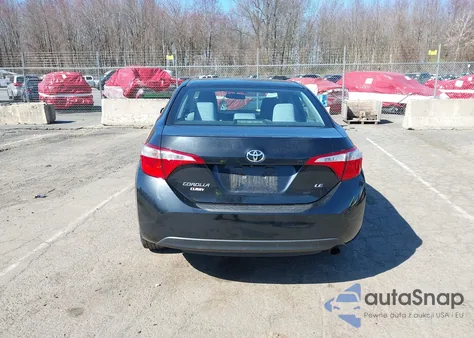 2016 Toyota Corolla Le из США, поврежденный, VIN 2T1BURHE4GC491917